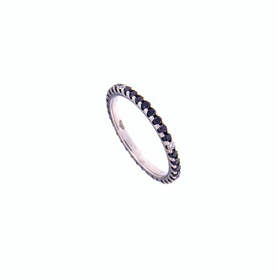 Ringe Golay Dame in Weißgold Diamante Black 0.538 Ct AIM003NB 0.54B - AIM003NB 0.54B